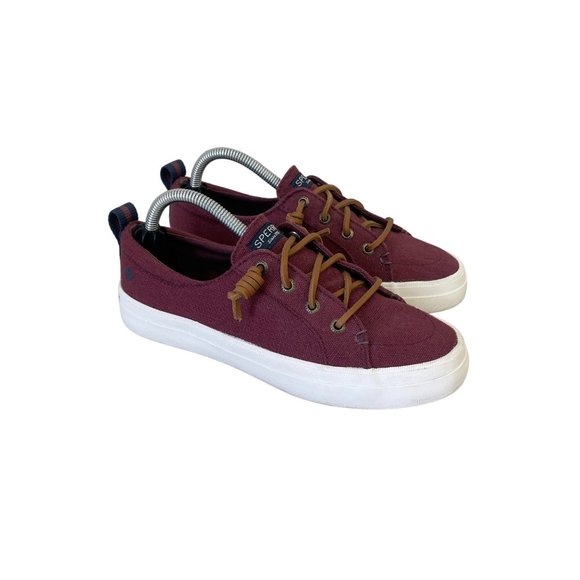 Sperry Shoes - Sperry Crest Vibe Canvas Casual Boat Shoe Sneakers STS84551 Womens size 5.5